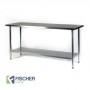 1524 x 610mm Stainless Steel Bench #430 Grade